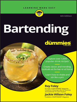 cover image of Bartending For Dummies